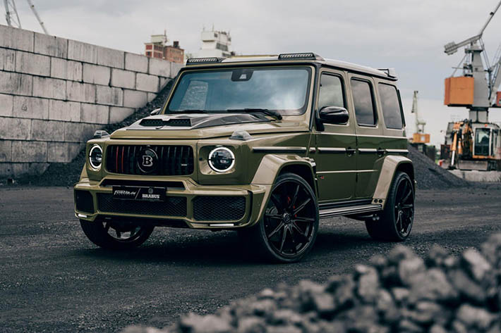 Как сделать 700-HP Brabus G63 еще более экстремальным Как сделать 700-HP Brabus G63 еще более экстремальным