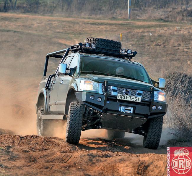 Внедорожный тюнинг пикапа Nissan Titan