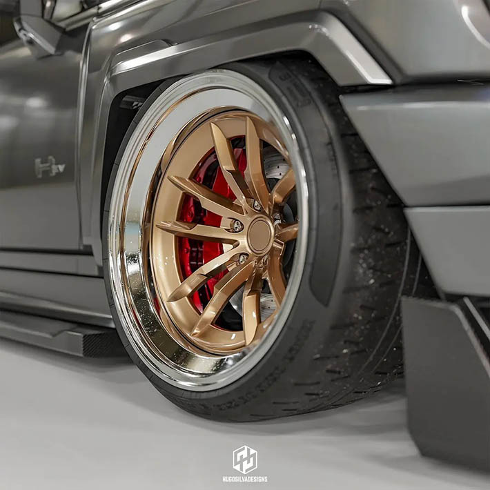 Hummer EV от hugosilvadesigns