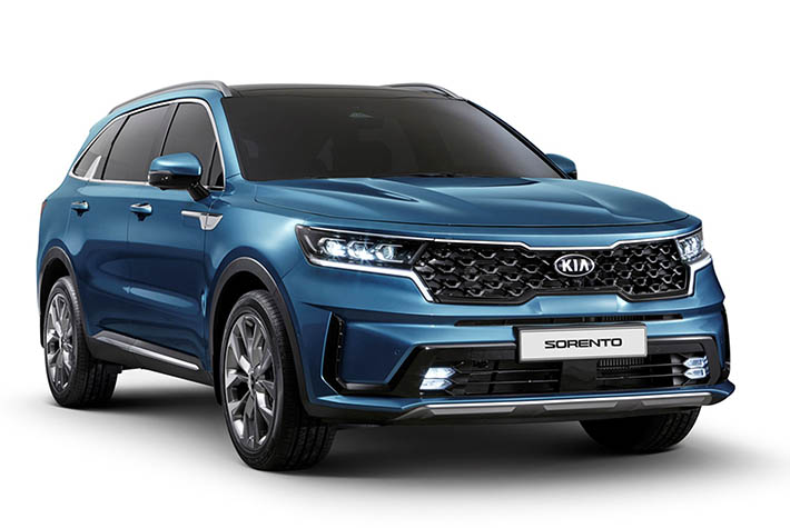2021 Kia Sorento получает красивый макияж 2021 Kia Sorento получает красивый макияж