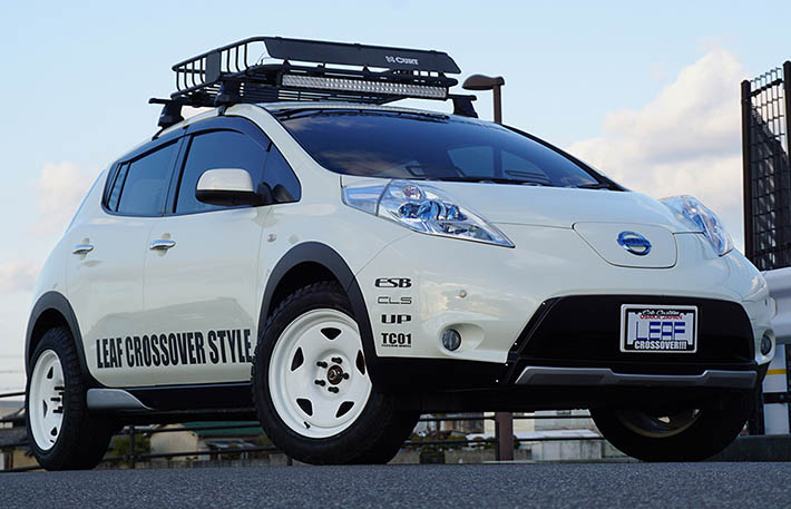 Электромобиль Nissan Leaf усилиями ESB стал внедорожником